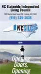 Mobile Screenshot of ncsilc.org